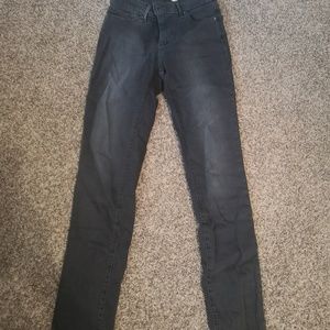 Levis skinny jeans high waisted